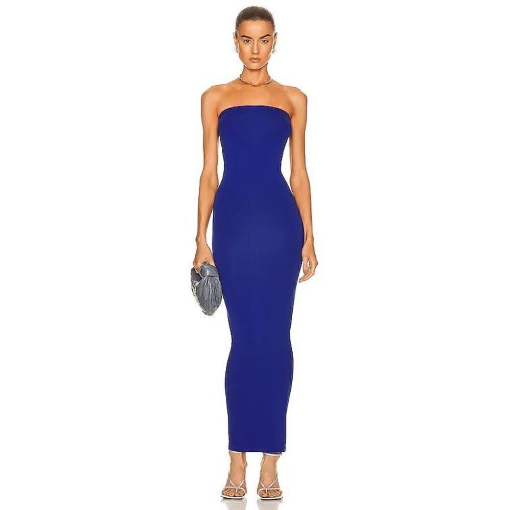 NWT Wolford Fatal Dress L Blue